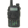 Pure Color Silicone Case for UV-5R Series Walkie Talkies(Black)