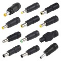 6.4 x 1.4mm DC Male to 5.5 x 2.1mm DC Female Power Plug Tip for Laptop Adapter
