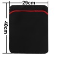 Soft Sleeve Case Bag for 15 inch Laptop(Black)