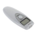 Digital LCD Display Breath Alcohol Tester with Audible Alert(White)