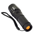 LT-SI CREE XM-L T6 5-Mode White Light LED Flashlight, 2000 LM Adjustable Focus (Black)