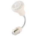 1.8W E27 Spiral Human Sensor Light Control Energy-saving Night Light, Sensitive Distance: 5 - 7m(Whi