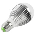 E27 6W LED Ball Steep Light Bulb, Luminous Flux: 480LM, Warm White Light, Adjustable Brightness, AC