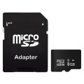 8GB High Speed Class 10 Micro SD(TF) Memory Card from Taiwan (100% Real Capacity)(Black)