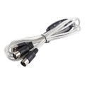 USB to MIDI Interface Electric Piano Converter Adapter Cable, Length: 1.8m