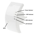300Mbps Wireless-N WIFI 802.11n Repeater Range Expander (WS-WN518W2)(White)