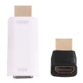 Full HD 1080P HDMI to VGA + Audio Converter Adapter for Laptop / STB / DVD / HDTV (With HDMI Female