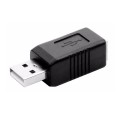 USB 2.0 AM to BF Printer Adapter Converter(Black)