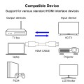 1.8m HDMI 19 Pin Male to HDMI 19Pin Male cable, 1.3 Version, Support HD TV / Xbox 360 / PS3 etc (Bla