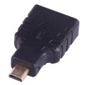 Micro HDMI Male to HDMI Female Adapter (Gold Plated)(Black)