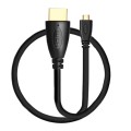 1m Gold Plated 3D 1080P Micro HDMI Male to HDMI Male cable for Mobile Phone, Cameras, GoPro