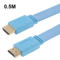 1.4 Version Gold Plated HDMI to HDMI 19Pin Flat Cable, Support Ethernet, 3D, 1080P, HD TV / Video /