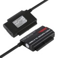 USB 3.0 to IDE/SATA Hard Drive External HDD Adapter(Black)