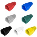 Network Cable Boots Cap Cover for RJ45, Green (500 pcs in one packaging , the price is for 500 pcs)(