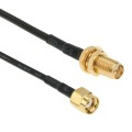 2.4GHz Wireless RP-SMA Male to Female Cable (178 High-frequency Antenna Extension Cable), Length: 6m