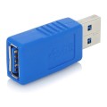 USB 3.0 AM to USB 3.0 AF Cable Adapter (Blue)