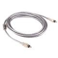 Gold Plated Firewire IEEE 1394 4Pin Male to 4Pin Male Cable, Length: 3m