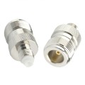 Coaxial RF FME Female to N Female Adaptor(Silver)