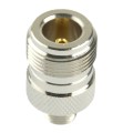 Coaxial RF FME Female to N Female Adaptor(Silver)