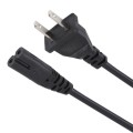 High Quality 2 Prong Style US Notebook AC Power Cord, Length: 1.5m