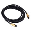 Digital Audio Optical Fiber Toslink Cable, Cable Length: 3m, OD: 5.0mm