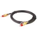 Digital Audio Optical Fiber Toslink Cable, OD: 5.0mm, Length: 1.5m