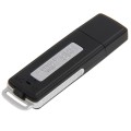 USB Voice Recorder + 8GB USB Flash Disk(Black)