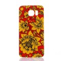 For Galaxy S6 / G920 Russian Style Flower  Back Cover