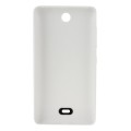 Frosted Surface Plastic Back Housing Cover for Microsoft Lumia 430(White)