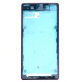 Front Housing LCD Frame Bezel Plate  for Sony Xperia Z1 / C6902 / L39h / C6903 / C6906 / C6943(Purpl