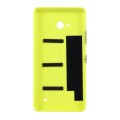 Frosted Surface Plastic Back Housing Cover for Microsoft Lumia 640(Yellow)