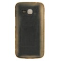 For Galaxy Ace 3 / S7272 Skin Texture Back Housing Cover  (Gold)