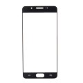 For Galaxy A7 (2016) / A710 Front Screen Outer Glass Lens (Black)