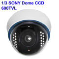 1/3 SONY Color 600TVL Dome CCD Camera, IR Distance: 15m