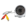 1/3 CMOS Color 380TVL 30 LED Mini Waterproof Camera(Silver)