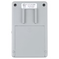 JX-371E Light Sensitive and Motion Activated Visitor Door Chime with 0.7 inch LCD Counter(Grey)