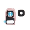 For Galaxy S7 / G930 10pcs Rear Camera Lens Cover + Flashlight Bracker (Rose Gold)