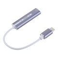 Aluminum Shell 3.5mm Jack External USB-C / Type-C Sound Card HIFI Magic Voice 7.1 Channel Converter