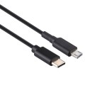 For ASUS X205T 19V Power Interface to USB-C / Type-C Male Laptop Charging Cable, Cable Length: 1.5m
