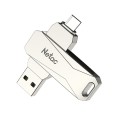 Netac U782C 32GB USB-C / Type-C + USB 3.0 360 Degrees Rotation Zinc Alloy Flash Drive OTG U Disk