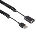 USB Male to USB Female Laptop Spring Charging Cable