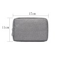 Multi-functional Headphone Charger Data Cable Storage Bag Power Pack, Size: S, 17 x 11.5 x 5.5cm (Gr