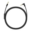 ZS0087 3.5mm Male to Male Earphone Cable with Mic & Wire-controlled, Cable Length: 1.4m(Black)