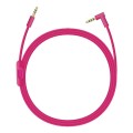 ZS0087 3.5mm Male to Male Earphone Cable with Mic & Wire-controlled, Cable Length: 1.4m(Rose Red)