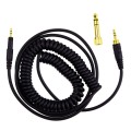 ZS0088 For Audio-Technica ATH-M50X / ATH-M40X Spring Headset Audio Cable, Cable Length: 1.4m-3m