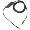 ZS0195 For Logitech G633 / G635 / G933 / G935 3.5mm Gaming Headset Audio Cable, Cable Length: 1.5m