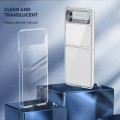For Samsung Galaxy Z Flip4 All-inclusive Clear Crystal PC +TPU Shockproof Phone Case(Transparent)