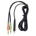 ZS0076 PC Version Gaming Headphone Cable for Sennheiser PC 373D GSP350 GSP500 GSP600 G4ME ONE GAME Z