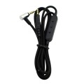 ZS0091 Wire-controlled Version Headphone Audio Cable for Audio-technica ATH-M50X M40X(Black)