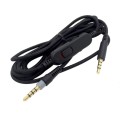 ZS0161 3.5mm Headphone Audio Cable for HyperX Cloud MIX / Cloud Alpha(Black)